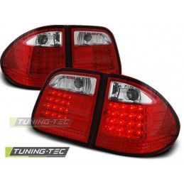 LED TAIL LIGHTS RED WHITE fits MERCEDES W210 E-KLASA 95-03.02 KOMBI, Classe E W210