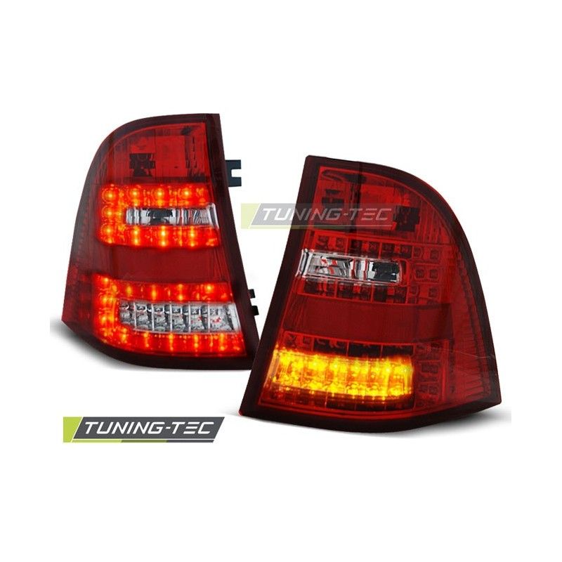 LED TAIL LIGHTS RED WHITE fits MERCEDES W163 ML M-KLASA 03.98- 05, ML W163