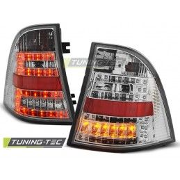 LED TAIL LIGHTS CHROME fits MERCEDES W163 ML M-KLASA 03.98-05, ML W163