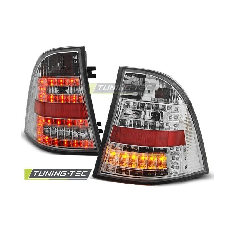 LED TAIL LIGHTS CHROME fits MERCEDES W163 ML M-KLASA 03.98-05, ML W163