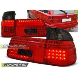 LED TAIL LIGHTS RED SMOKE fits BMW E39 97-08.00 TOURING, Serie 5 E39