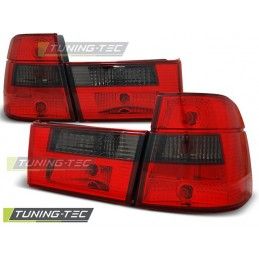 TAIL LIGHTS RED SMOKE fits BMW E34 91-96 TOURING, Serie 5 E34