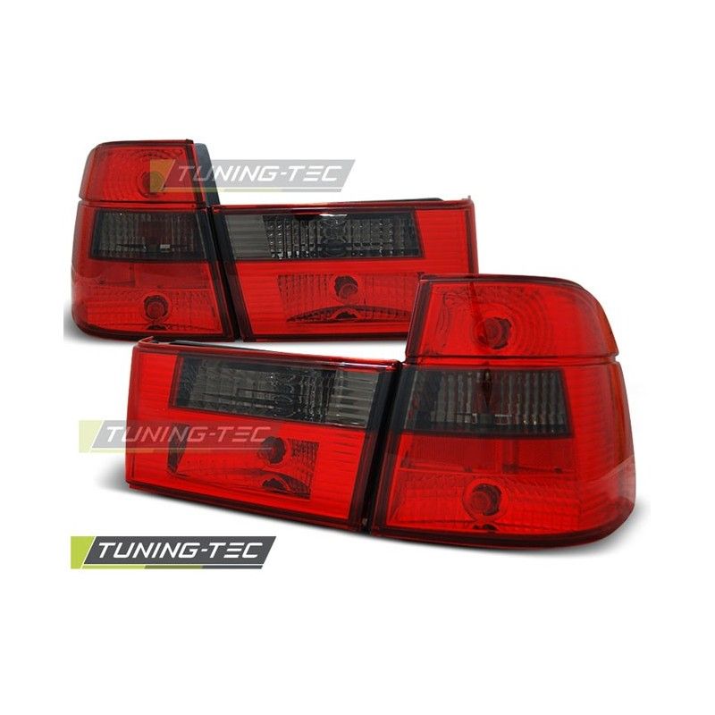 TAIL LIGHTS RED SMOKE fits BMW E34 91-96 TOURING, Serie 5 E34