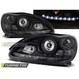 HEADLIGHTS DAYLIGHT BLACK fits MERCEDES W220 S-KLASA 09.98-05.05, Classe S W220