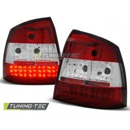 OPEL ASTRA G 09.97-02.04 RED WHITE LED, Astra G