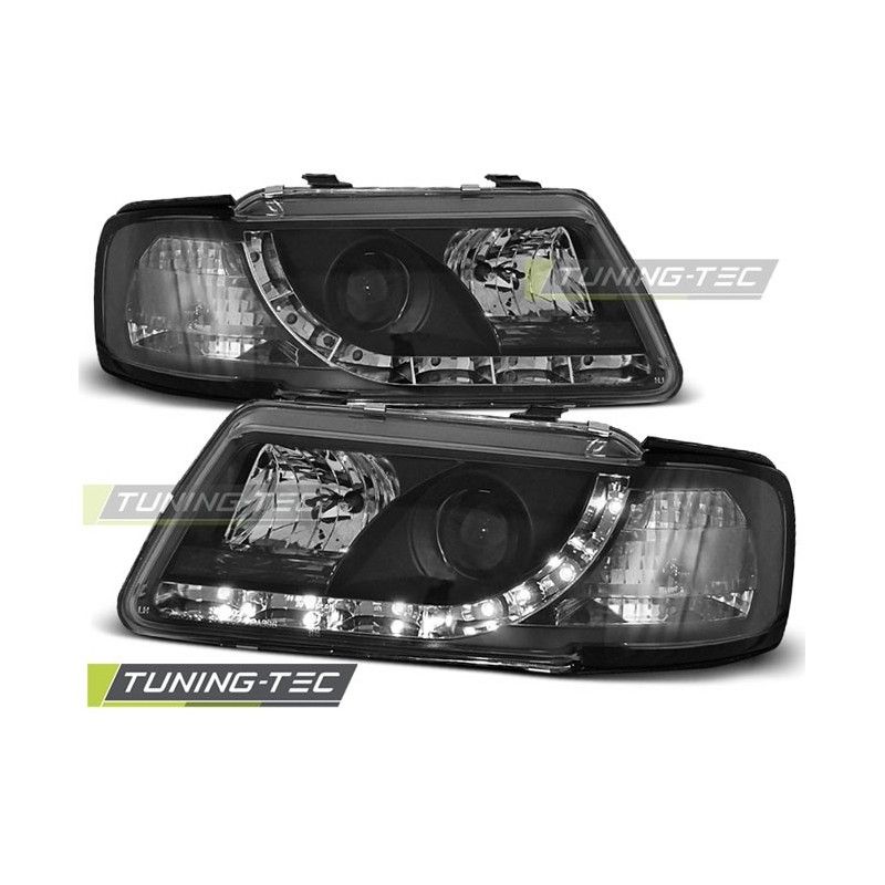 HEADLIGHTS DAYLIGHT BLACK fits AUDI A3 8L 08.96-08.00, A3 8L 96-03