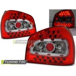 LED TAIL LIGHTS RED WHITE fits AUDI A3 08.96-08.00, A3 8L 96-03