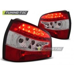 LED TAIL LIGHTS RED WHITE fits AUDI A3 09.96- 08.00, A3 8L 96-03