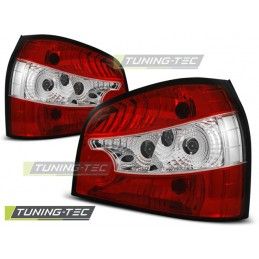 TAIL LIGHTS RED WHITE fits AUDI A3 8L 08.96-08.00, A3 8L 96-03