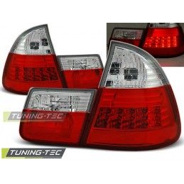 LED TAIL LIGHTS RED WHITE fits BMW E46 99-05 TOURING, Eclairage Bmw