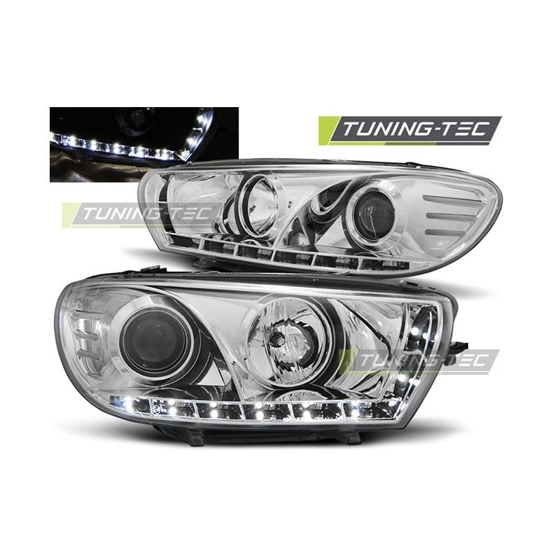 HEADLIGHTS DAYLIGHT CHROME fits VW SCIROCCO 08-04.14, Scirocco