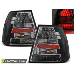 LED TAIL LIGHTS BLACK fits VW BORA 09.98-07.05, Eclairage Volkswagen