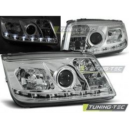 HEADLIGHTS DAYLIGHT CHROME fits VW BORA 09.98-05.05, Eclairage Volkswagen