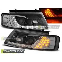 HEADLIGHTS DAYLIGHT BLACK fits VW PASSAT B5 11.96-08.00, Passat B5 96-05