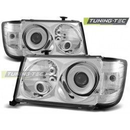 HEADLIGHTS CHROME fits MERCEDES W124 01.85-04.93, Classe E W124