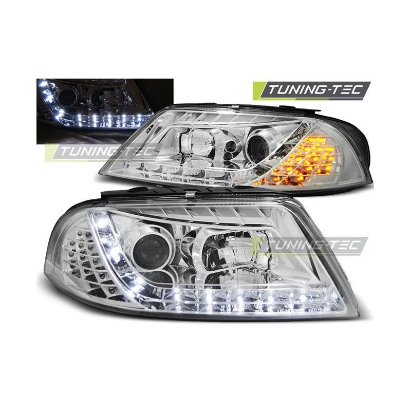 HEADLIGHTS DAYLIGHT CHROME fits VW PASSAT 3BG B5 FL 09.00-03.05, Passat B5 96-05