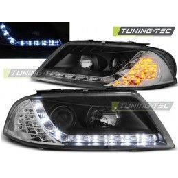 HEADLIGHTS DAYLIGHT BLACK fits VW PASSAT 3BG B5 FL 09.00-03.05, Passat B5 96-05