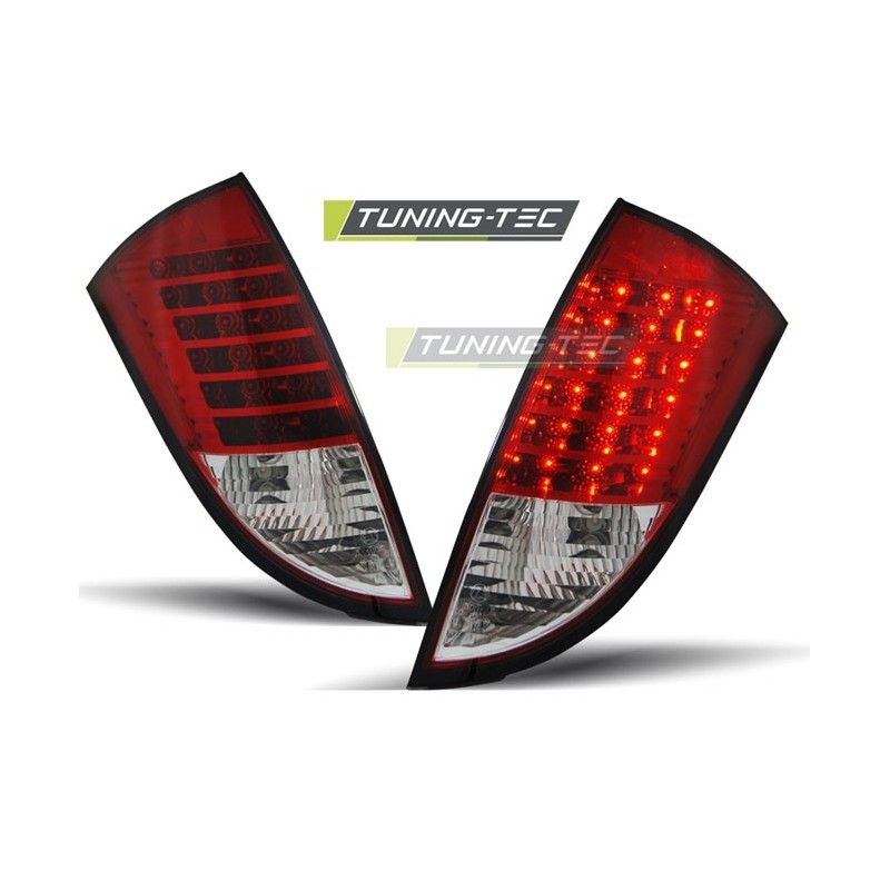 FORD FOCUS 1 HB 98-04 RED WHITE LED , Focus I 98-05