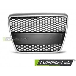 GRILLE SPORT SILVER fits AUDI A6 (C6) 04.04-08, A6/RS6 4F C6
