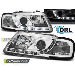 HEADLIGHTS TRUE DRL CHROME fits AUDI A3 8L 08.96-08.00, A3 8L 96-03