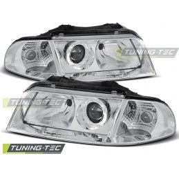 HEADLIGHTS CHROME fits AUDI A4 01.99-11.00, A4 B5 94-01