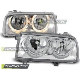 HEADLIGHTS ANGEL EYES CHROME fits VW VENTO 01.92-08.98, Vento