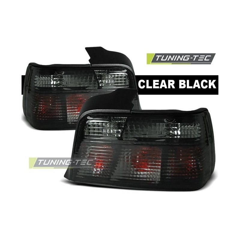 TAIL LIGHTS SMOKE fits BMW E36 12.90-08.99 SEDAN, Eclairage Bmw