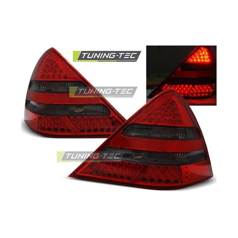 LED TAIL LIGHTS RED SMOKE fits MERCEDES R170 SLK 04.96-04, SLK R170