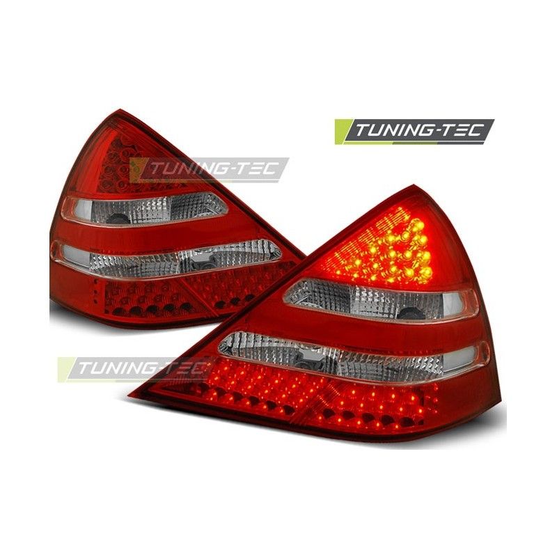 LED TAIL LIGHTS RED WHITE fits MERCEDES R170 SLK 04.96-04, SLK R170