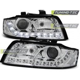 HEADLIGHTS DAYLIGHT CHROME fits AUDI A4 10.00-10.04, A4 B6 00-05