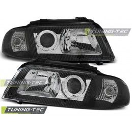 HEADLIGHTS BLACK fits AUDI A4 01.99-11.00, A4 B5 94-01