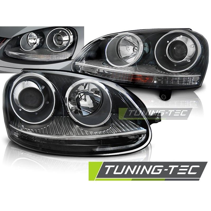 HEADLIGHTS SPORT BLACK fits VW GOLF 5 10.03-09, Golf 5