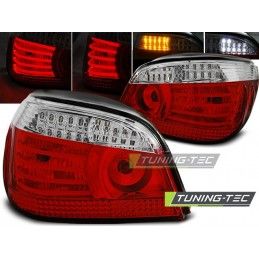 LED TAIL LIGHTS RED WHITE fits BMW E60 07.03-07, Serie 5 E60/61