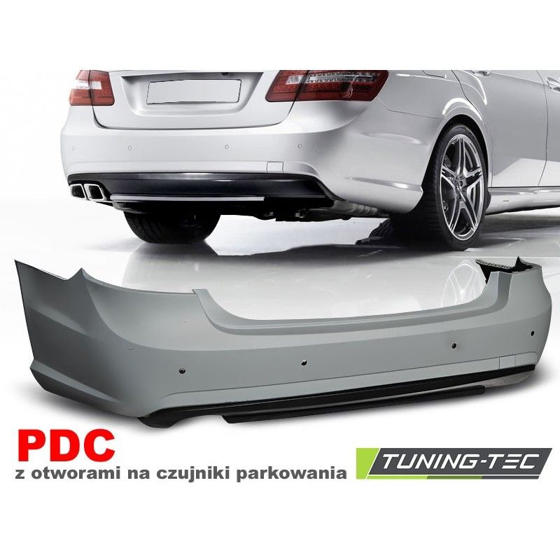 REAR BUMPER SPORT PDC fits MERCEDES W212 09-13 SEDAN 1W, W212