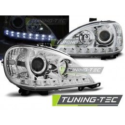 HEADLIGHTS DAYLIGHT CHROME fits MERCEDES W163 ML M-KLASA 09.01-05, ML W163