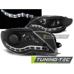 HEADLIGHTS DAYLIGHT BLACK fits VW PASSAT CC 08-12, Passat B6 05-10