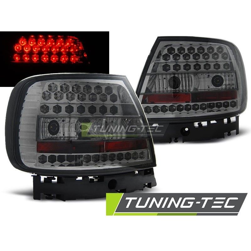 LED TAIL LIGHTS SMOKE fits AUDI A4 11.94-09.00, A4 B5 94-01