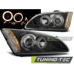 FORD FOCUS II 09.04-01.08 ANGEL EYES BLACK, Focus II 04-10