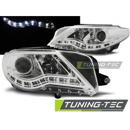 HEADLIGHTS DAYLIGHT CHROME fits VW PASSAT 08-12 CC, Passat B6 05-10