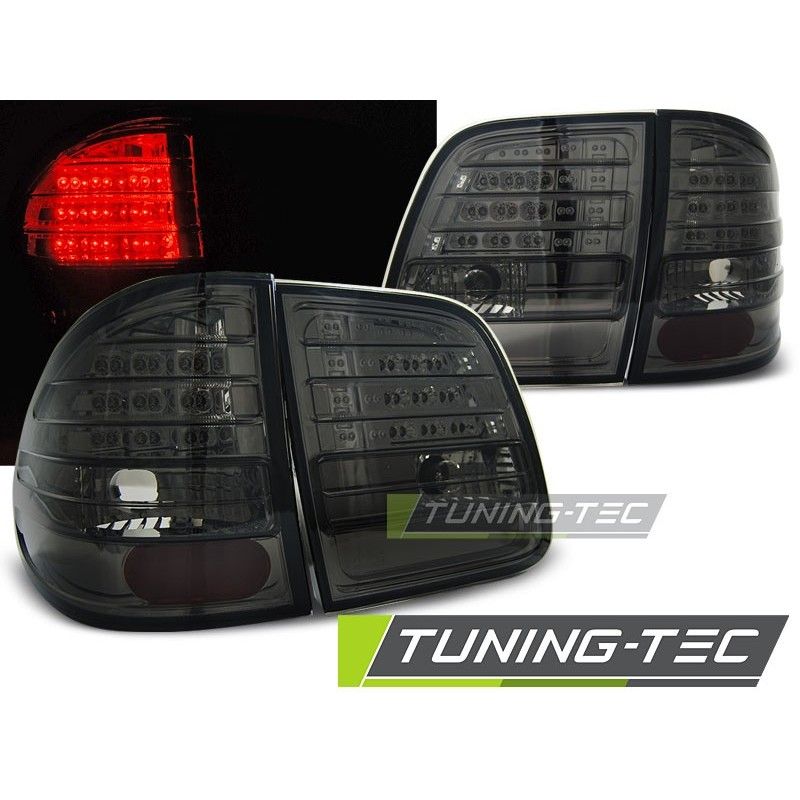 LED TAIL LIGHTS SMOKE fits MERCEDES W210 95-03.02 KOMBI, Classe E W210