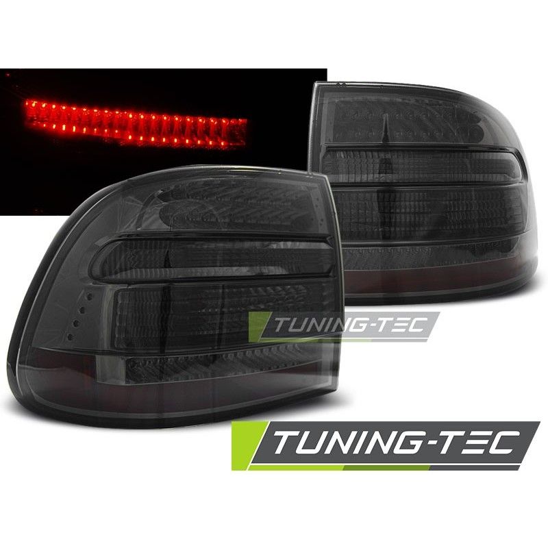 LED TAIL LIGHTS SMOKE fits PORSCHE CAYENNE 02-06, Cayenne