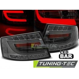 LED TAIL LIGHTS SMOKE fits AUDI A6 C6 SEDAN 04.04-08 6PIN, A6 4F C6 04-10