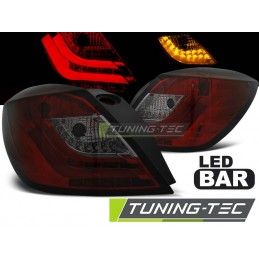 OPEL ASTRA H 03.04-09 3D RED SMOKE LED, Astra H