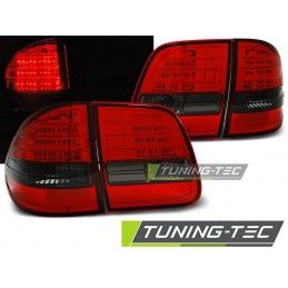 LED TAIL LIGHTS RED SMOKE fits MERCEDES W210 95-03.02 KOMBI, Classe E W210