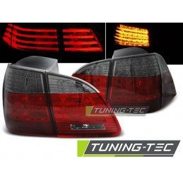 LED TAIL LIGHTS RED SMOKE fits BMW E61 04-03.07 TOURING, Eclairage Bmw