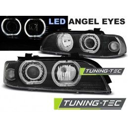 HEADLIGHTS ANGEL EYES LED BLACK fits BMW E39 09.95-06.03, Serie 5 E39