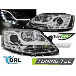 HEADLIGHTS TUBE LIGHT DRL CHROME fits VW JETTA VI 1.11-18, Eclairage Volkswagen