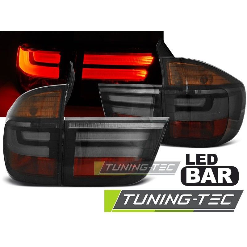 LED TAIL LIGHTS SMOKE fits BMW X5 E70 03.07-05.10, X5 E70