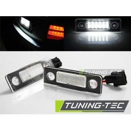 LICENSE LED LIGHTS fits SKODA OCTAVIA 09- / ROOMSTER 06-10 with CANBUS, Eclairage Skoda