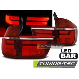 LED TAIL LIGHTS RED WHITE fits BMW X5 E70 03.07-05.10, X5 E70